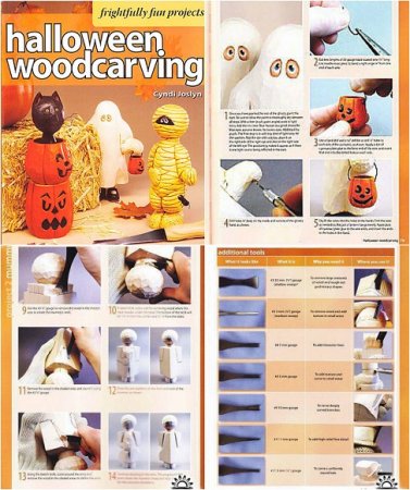 Обложка к Резьба по дереву для начинающих. Страшилки