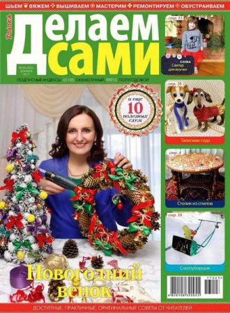 Обложка к Делаем сами №23. Толока (декабрь 2017)