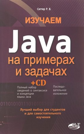 Обложка к Изучаем Java на примерах и задачах +CD