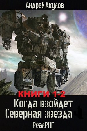 Обложка к Андрей Акулов. Когда взойдет Северная звезда. Сборник книг