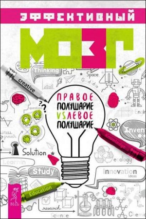 Обложка к Эффективный мозг. Правое полушарие VS левое полушарие