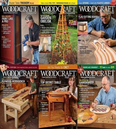 Обложка к Подшивка журналов Woodcraft Magazine за 2019 год